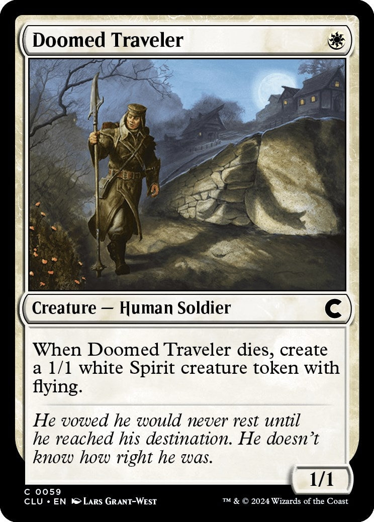 Image for Doomed Traveler (59) (CLU) - Magic: The Gathering