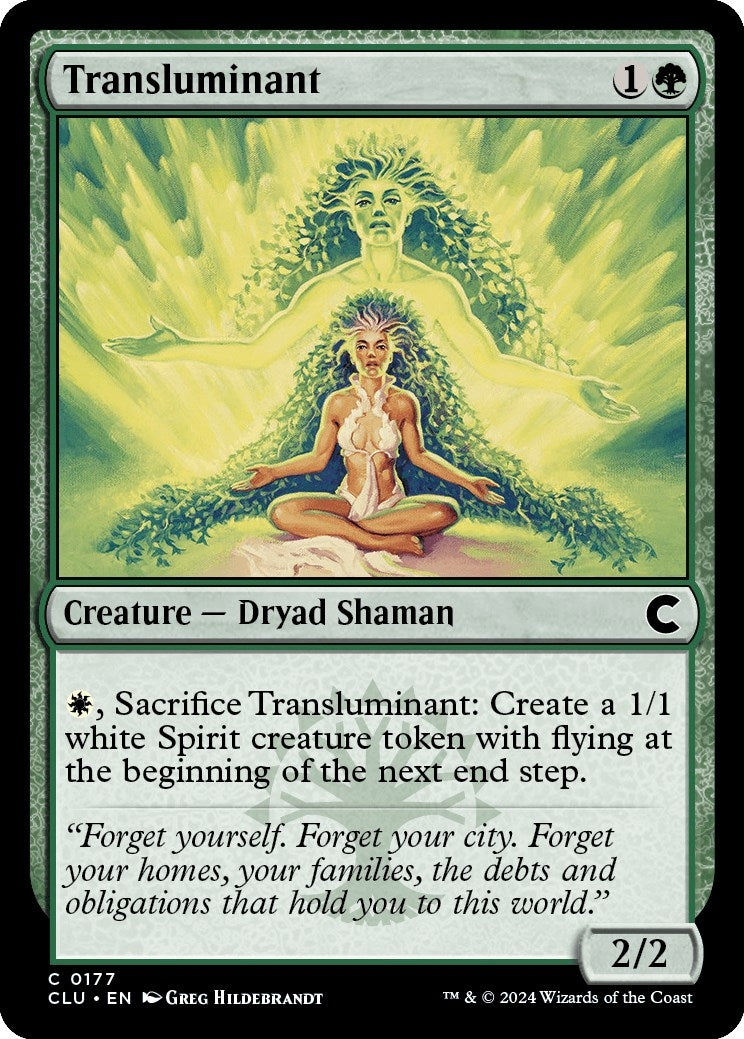 Image for Transluminant (177) (CLU) - Magic: The Gathering