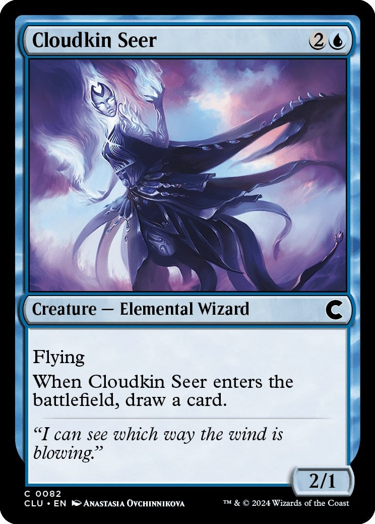 Image for Cloudkin Seer (82) (CLU) - Magic: The Gathering