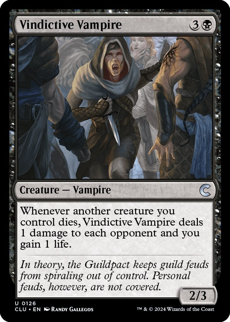 Image for Vindictive Vampire (126) (CLU) - Magic: The Gathering