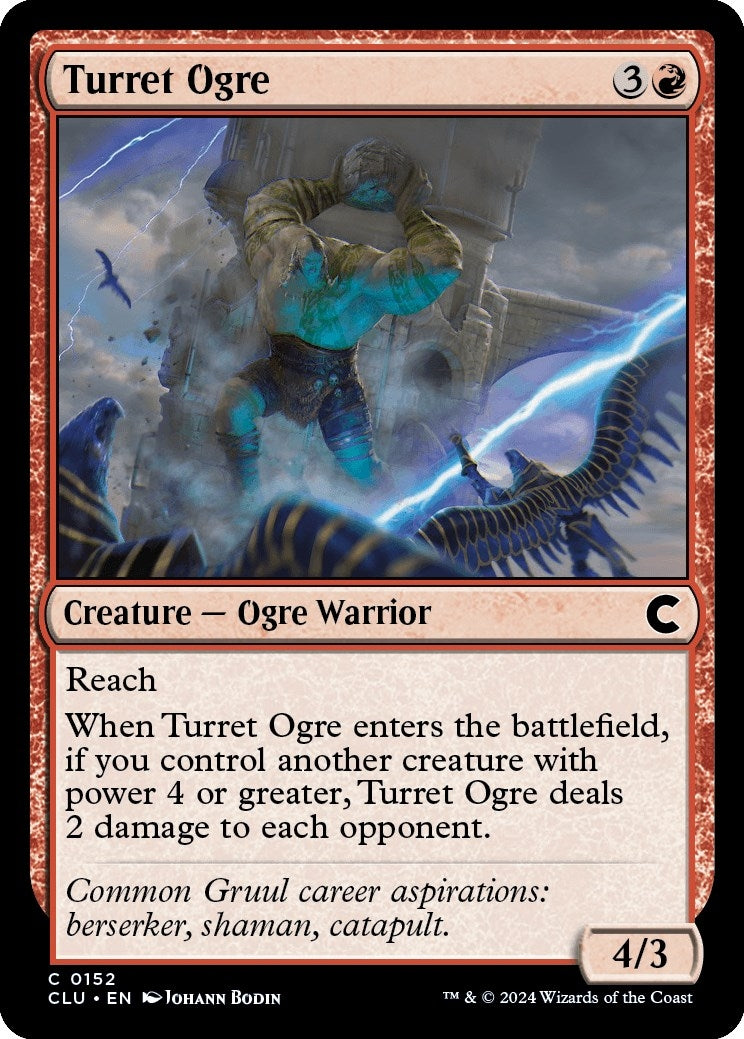 Image for Turret Ogre (152) (CLU) - Magic: The Gathering