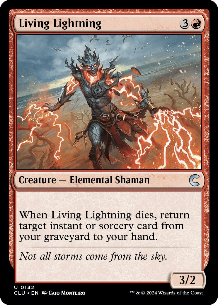 Image for Living Lightning (142) (CLU) - Magic: The Gathering