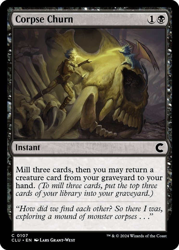 Image for Corpse Churn (107) (CLU) - Magic: The Gathering