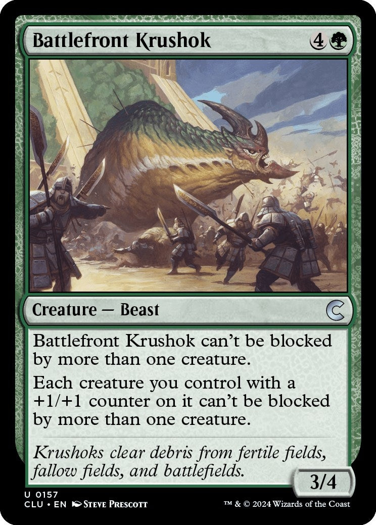 Image for Battlefront Krushok (157) (CLU) - Magic: The Gathering
