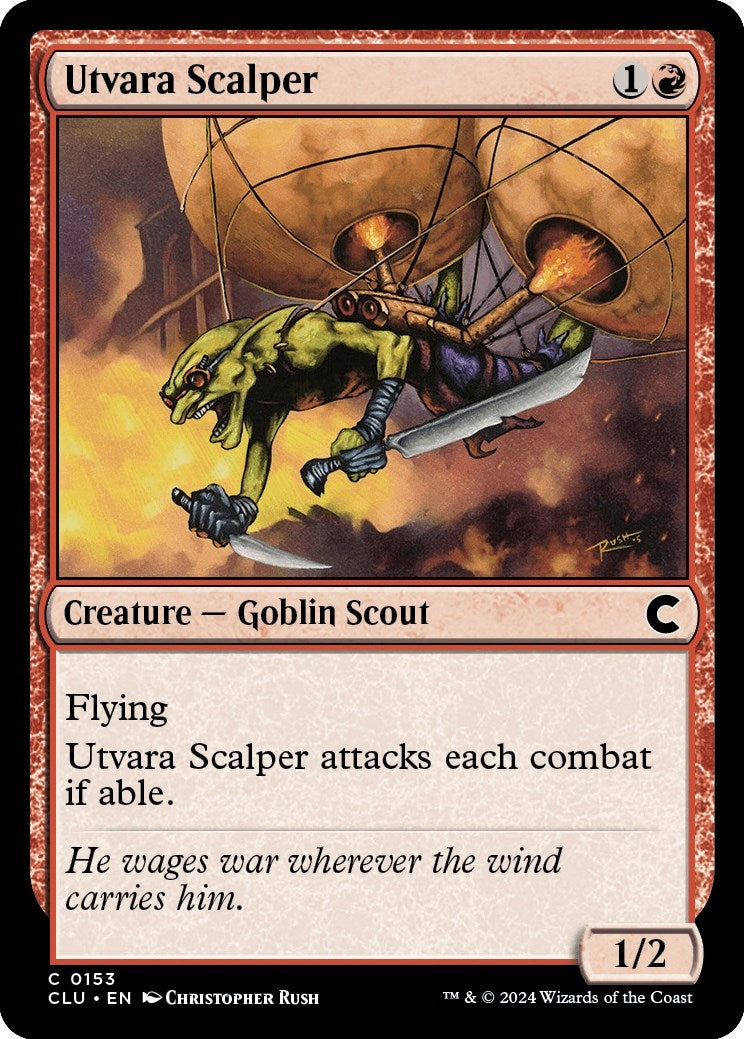Image for Utvara Scalper (153) (CLU) - Magic: The Gathering