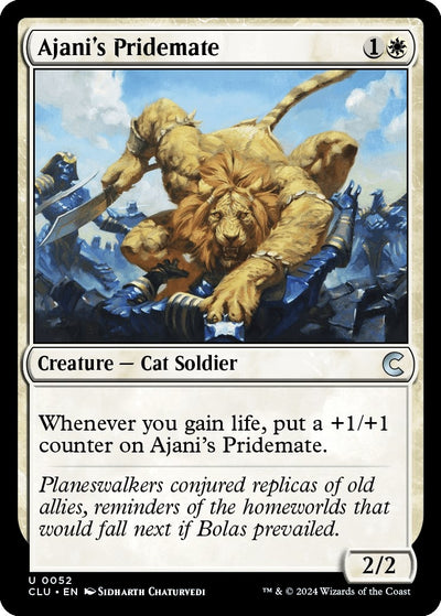 Ajani's Pridemate (52) (CLU)