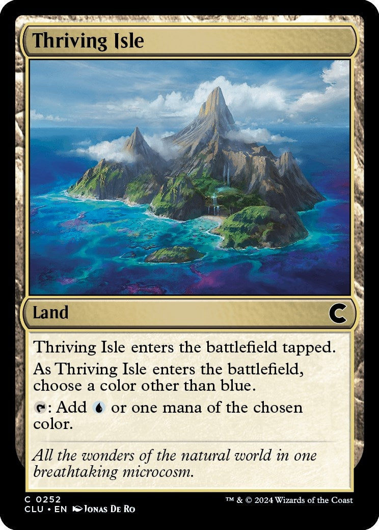 Image for Thriving Isle (252) (CLU) - Magic: The Gathering