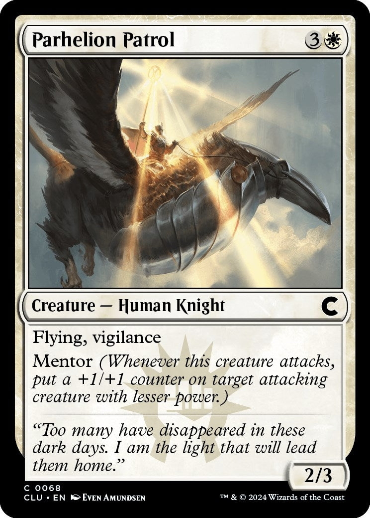 Image for Parhelion Patrol (68) (CLU) - Magic: The Gathering