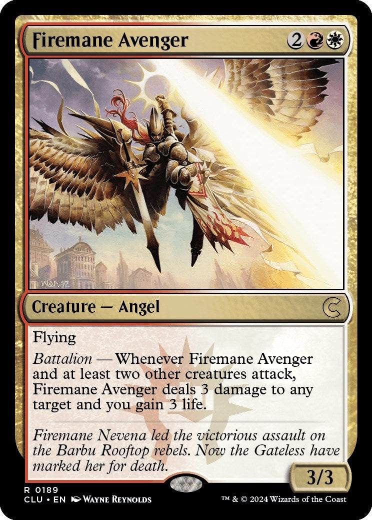 Image for Firemane Avenger (189) (CLU) - Magic: The Gathering