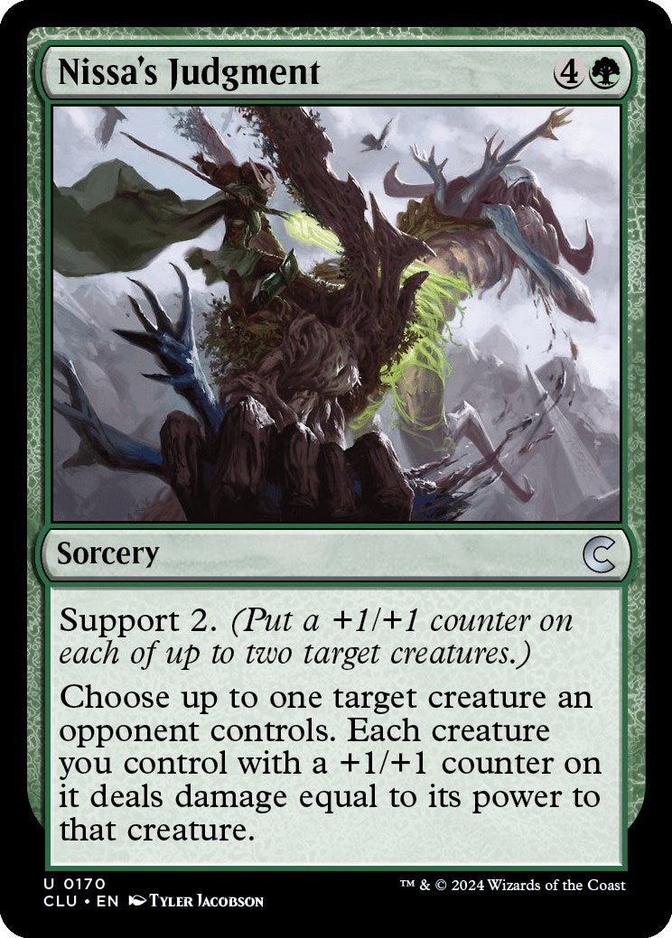 Image for Nissa's Judgment (170) (CLU) - Magic: The Gathering
