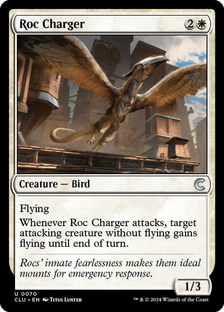 Image for Roc Charger (70) (CLU) - Magic: The Gathering