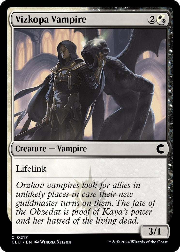 Image for Vizkopa Vampire (217) (CLU) - Magic: The Gathering