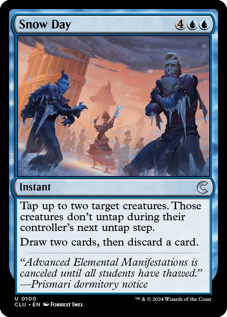 Image for Snow Day (100) (CLU) - Magic: The Gathering