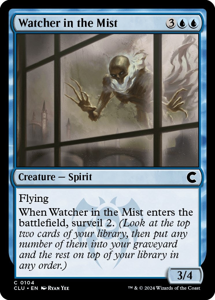 Image for Watcher in the Mist (104) (CLU) - Magic: The Gathering