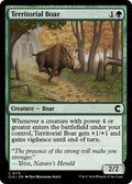 Image for Territorial Boar (175) (CLU) - Magic: The Gathering