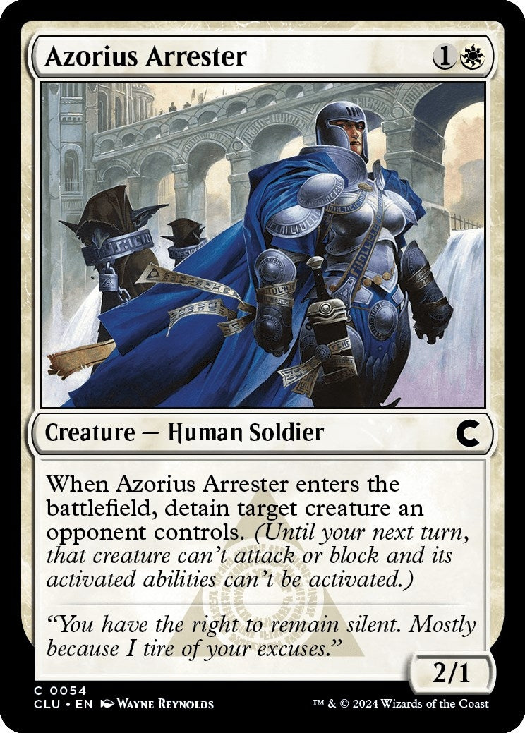 Image for Azorius Arrester (54) (CLU) - Magic: The Gathering