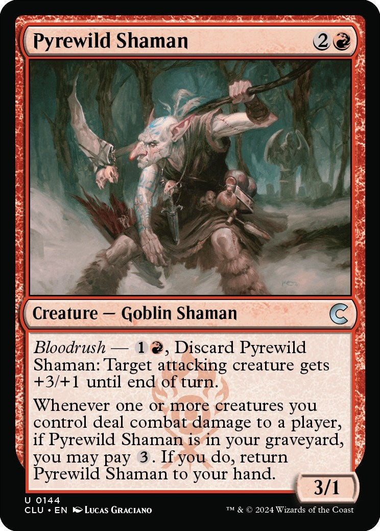 Image for Pyrewild Shaman (144) (CLU) - Magic: The Gathering