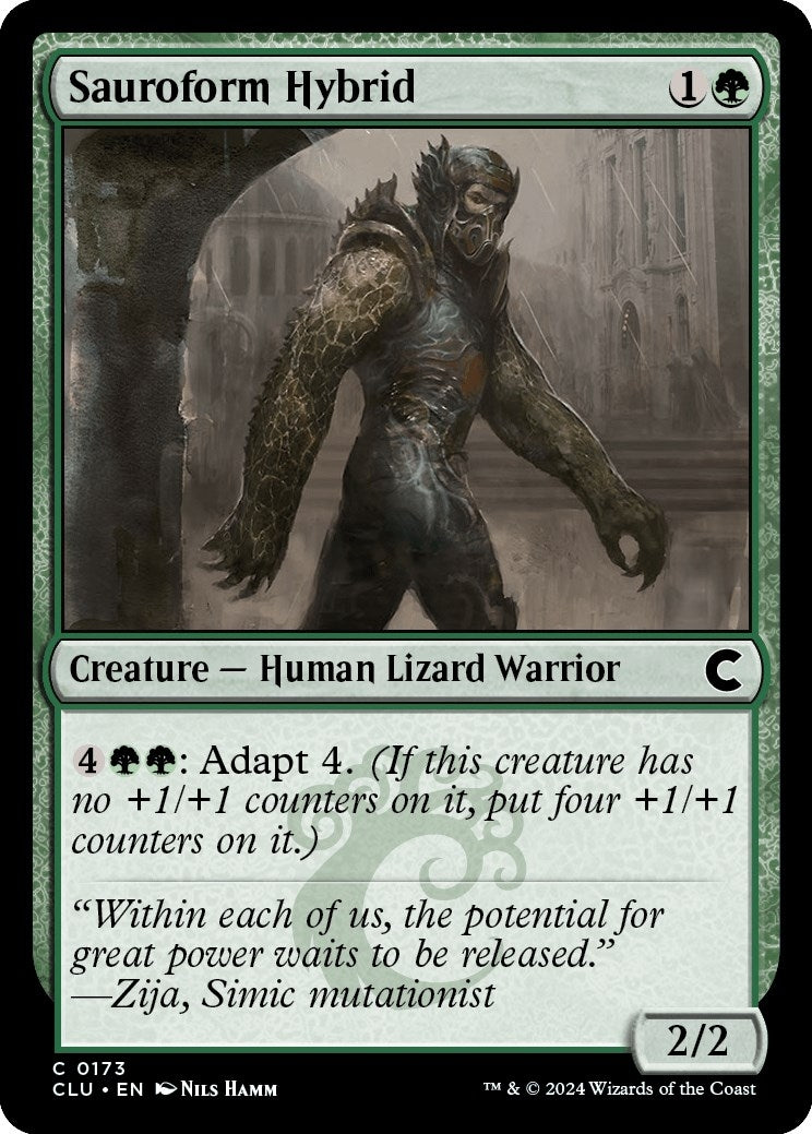 Image for Sauroform Hybrid (173) (CLU) - Magic: The Gathering