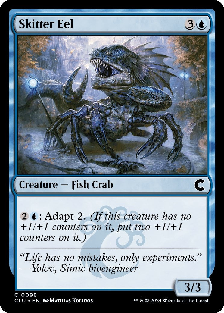 Image for Skitter Eel (98) (CLU) - Magic: The Gathering