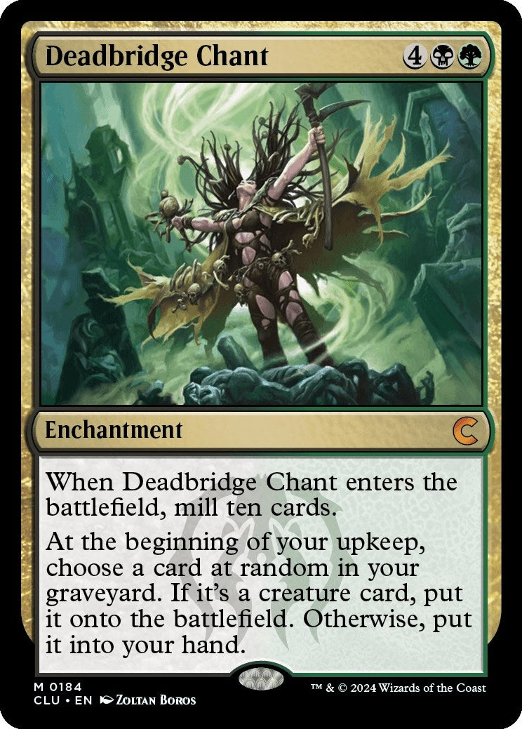 Image for Deadbridge Chant (184) (CLU) - Magic: The Gathering