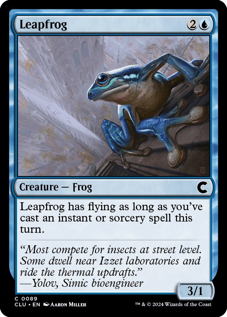 Image for Leapfrog (89) (CLU) - Magic: The Gathering