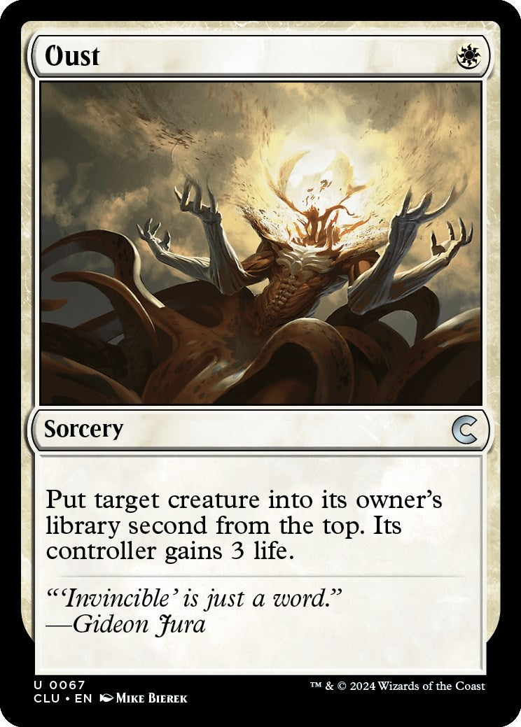 Image for Oust (67) (CLU) - Magic: The Gathering