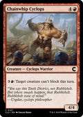 Image for Chainwhip Cyclops (127) (CLU) - Magic: The Gathering