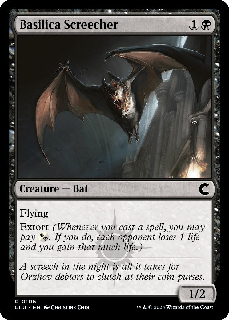 Image for Basilica Screecher (105) (CLU) - Magic: The Gathering