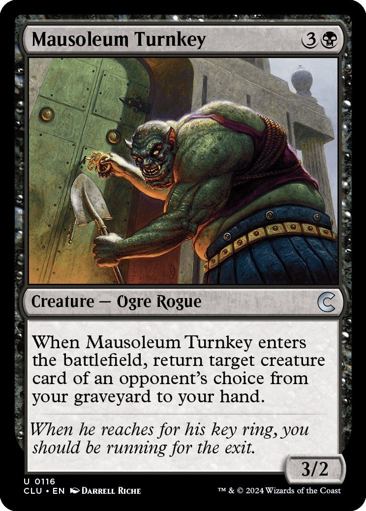 Image for Mausoleum Turnkey (116) (CLU) - Magic: The Gathering