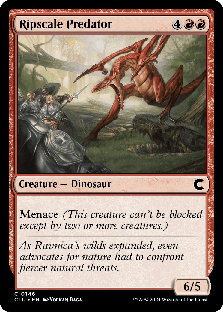 Image for Ripscale Predator (146) (CLU) - Magic: The Gathering