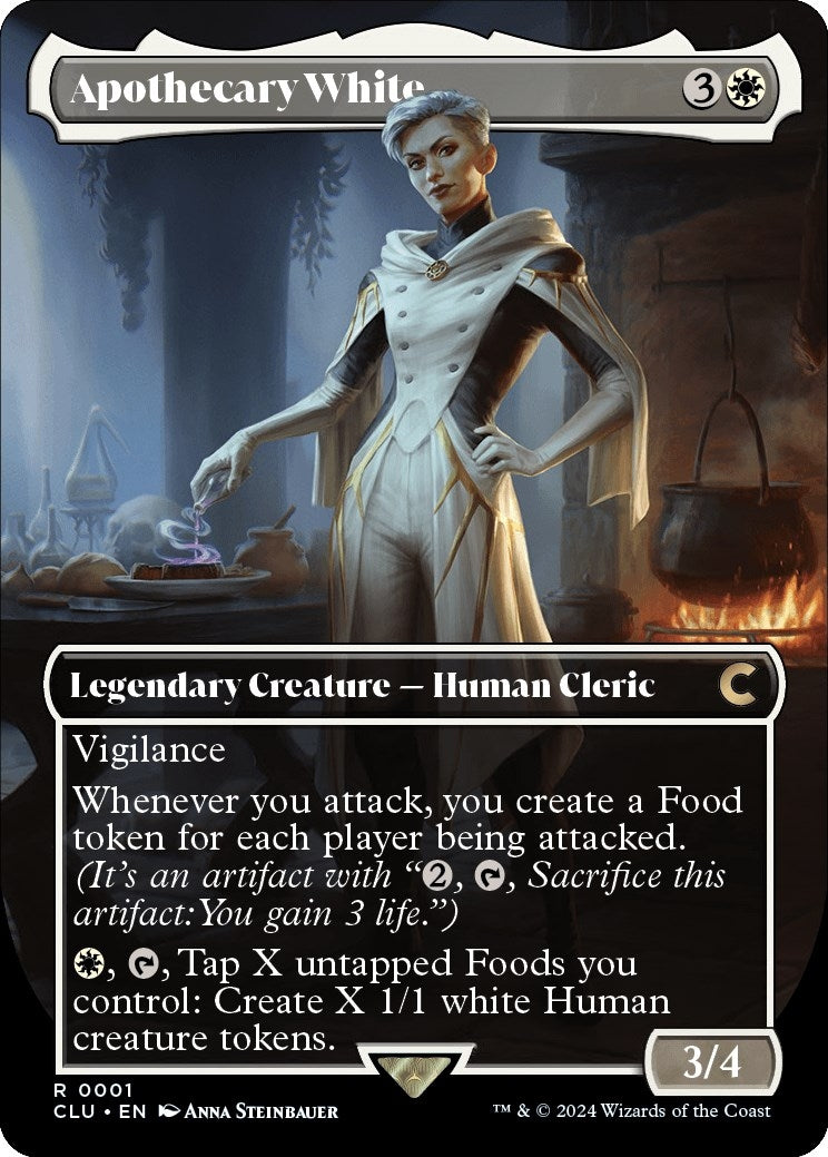 Image for Apothecary White (Borderless) (1) (CLU) - Magic: The Gathering