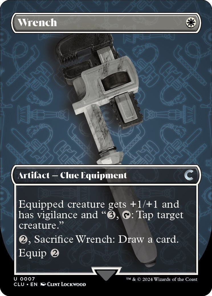 Image for Wrench (Borderless) (7) (CLU) - Magic: The Gathering