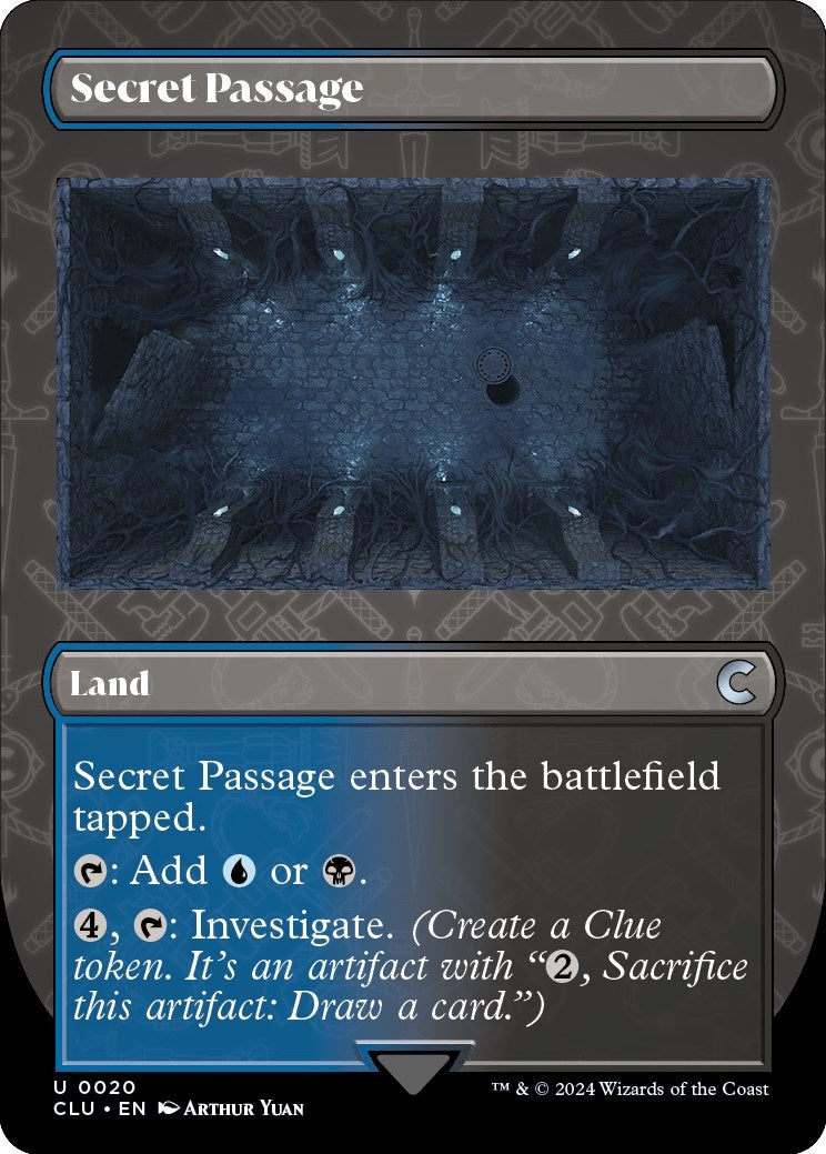 Image for Secret Passage (Borderless) (20) (CLU) - Magic: The Gathering
