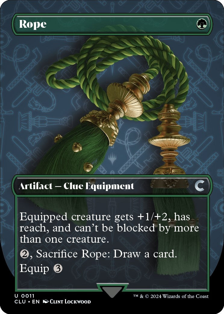 Image for Rope (Borderless) (11) (CLU) - Magic: The Gathering