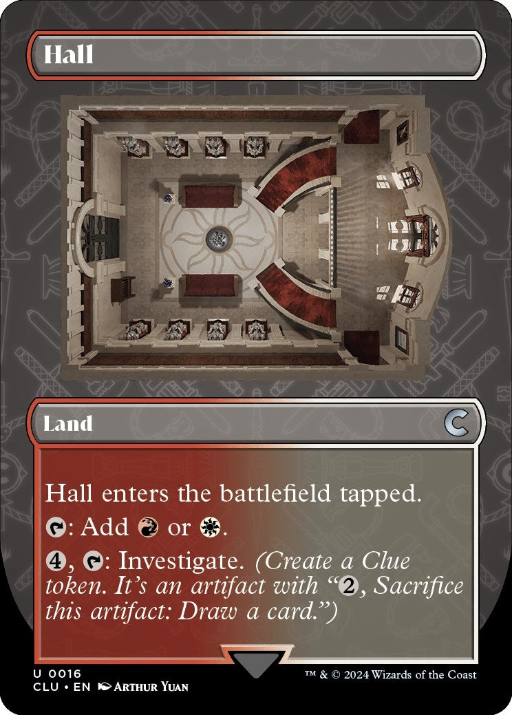 Image for Hall (Borderless) (16) (CLU) - Magic: The Gathering
