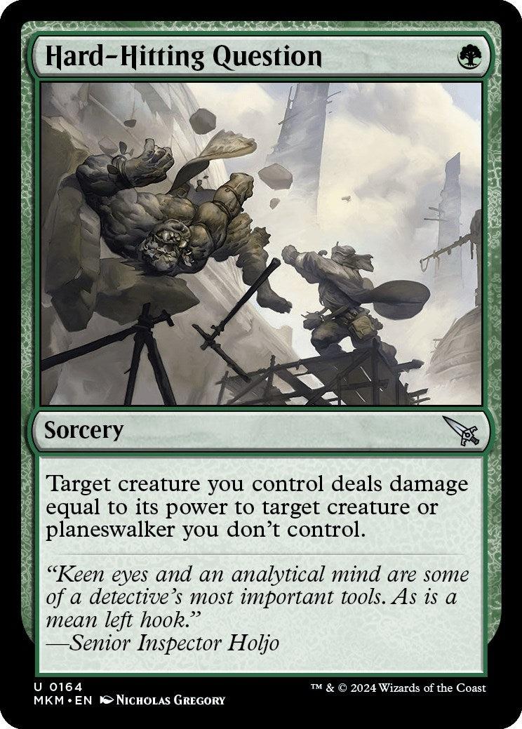 Image for Hard-Hitting Question (164) (MKM) - Magic: The Gathering