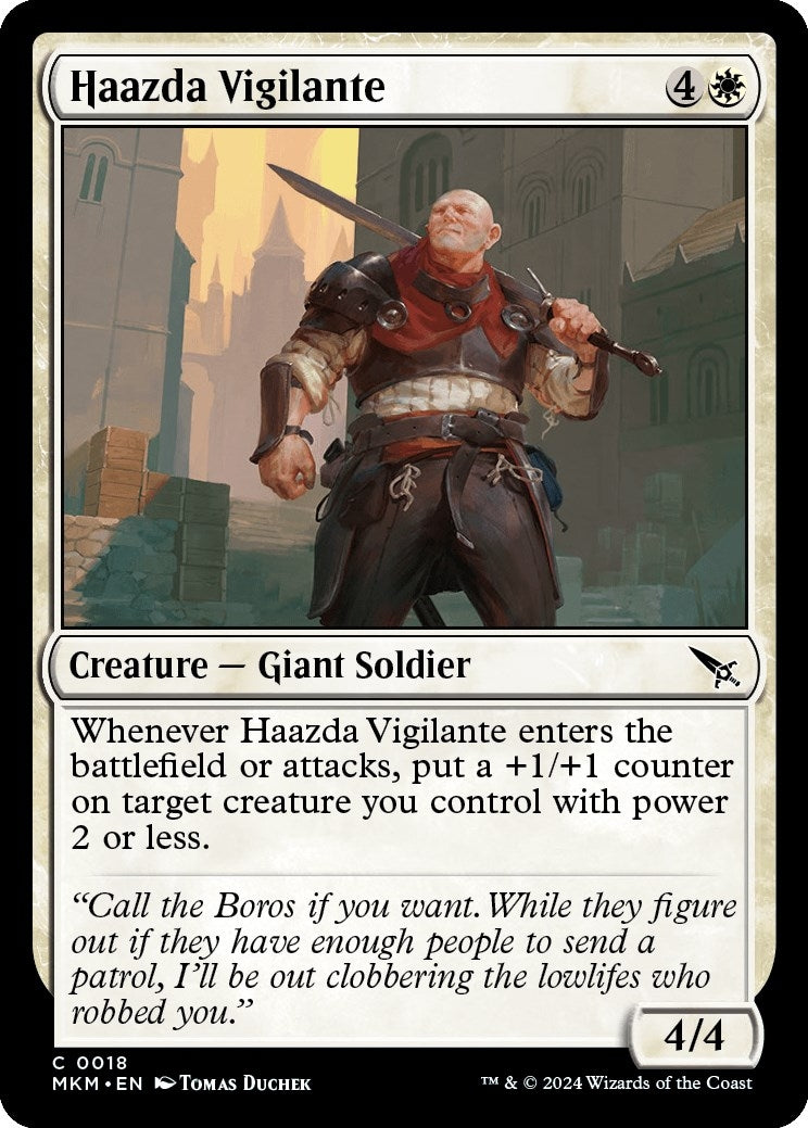 Image for Haazda Vigilante (18) (MKM) - Magic: The Gathering
