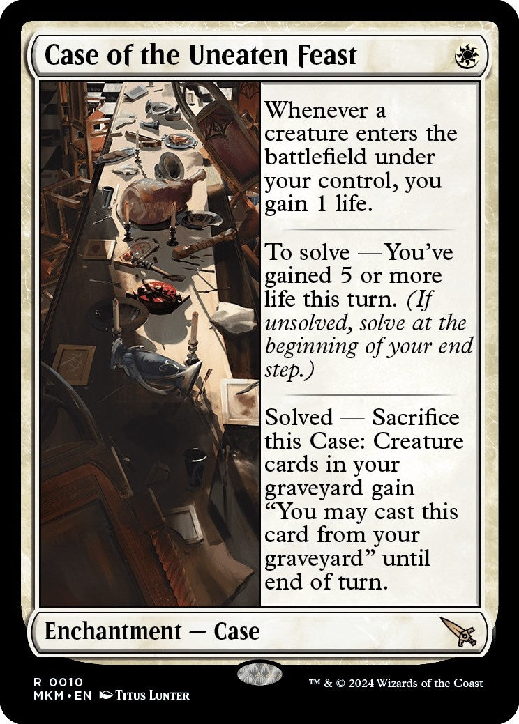 Image for Case of the Uneaten Feast (10) (MKM) - Magic: The Gathering