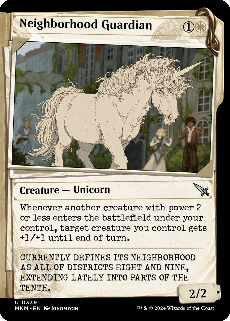 Image for Neighborhood Guardian (Showcase) (339) (MKM) - Magic: The Gathering