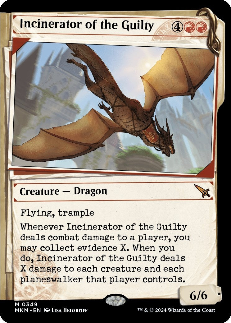 Image for Incinerator of the Guilty (Showcase) (349) (MKM) - Magic: The Gathering