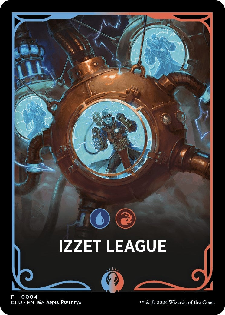 Image for Izzet League Theme Card (4) (CLU) - Magic: The Gathering