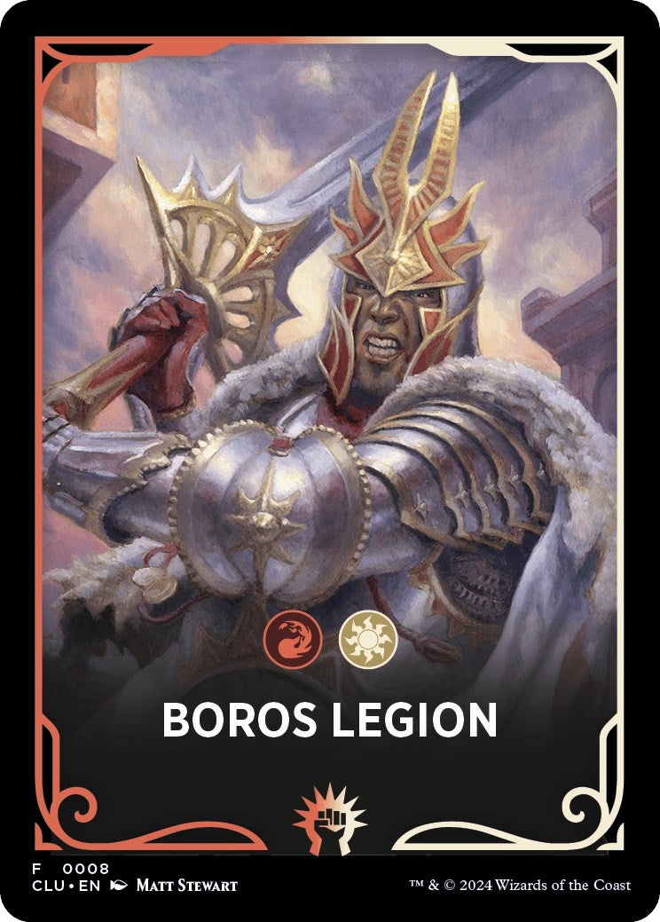 Image for Boros Legion Theme Card (8) (CLU) - Magic: The Gathering