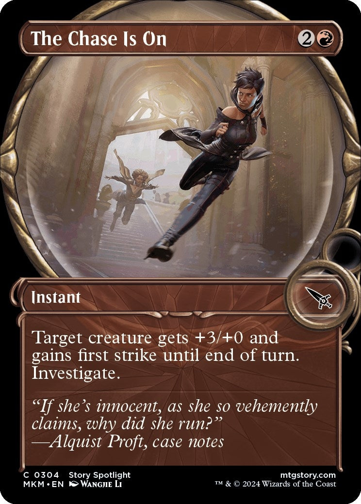 Image for The Chase Is On (Showcase) (304) (MKM) - Magic: The Gathering