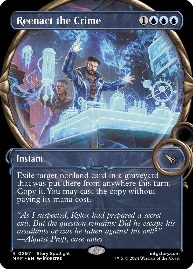 Image for Reenact the Crime (Showcase) (297) (MKM) - Magic: The Gathering