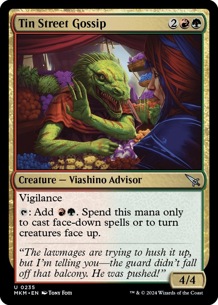 Image for Tin Street Gossip (235) (MKM) - Magic: The Gathering