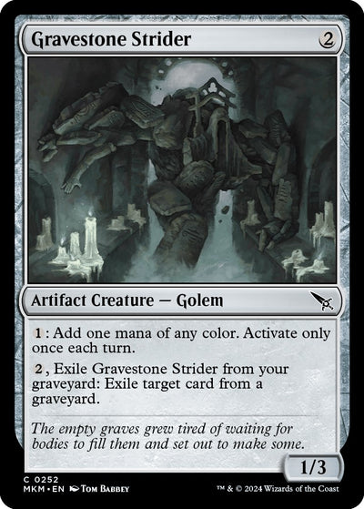 Gravestone Strider (252) (MKM)