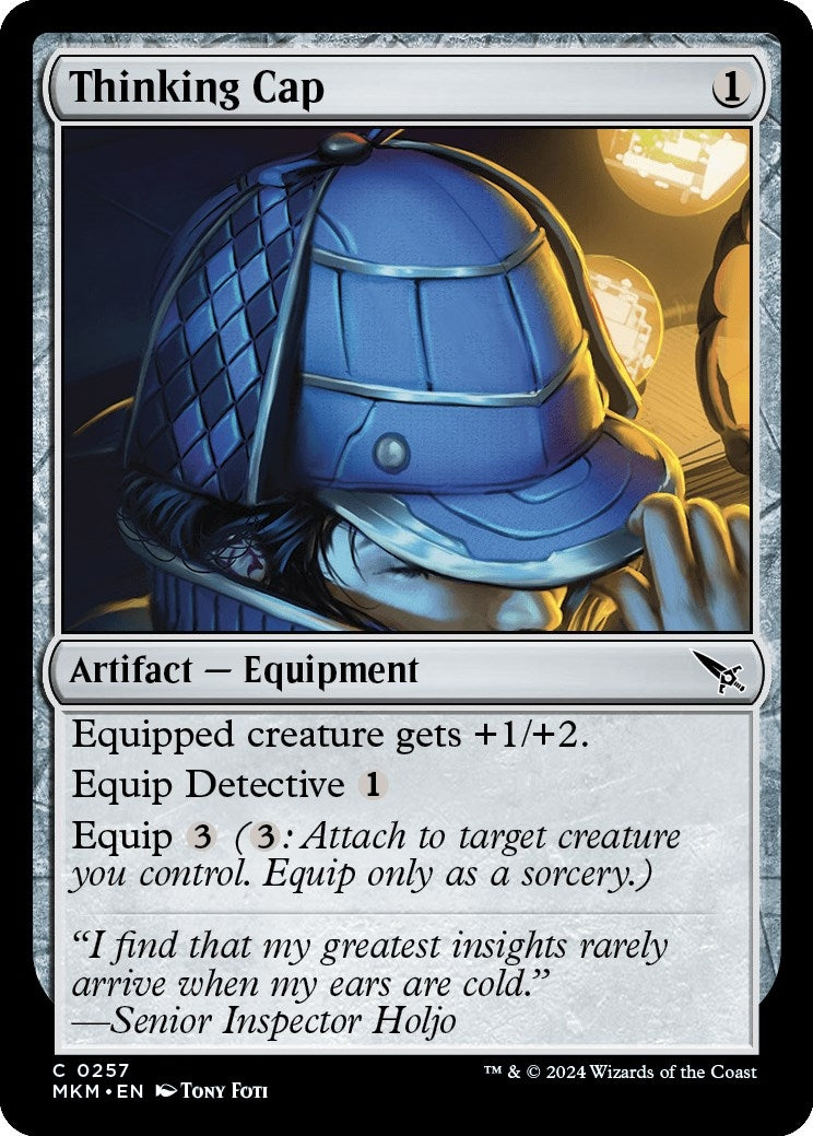 Image for Thinking Cap (257) (MKM) - Magic: The Gathering