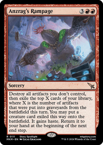 Anzrag's Rampage (111) (MKM)