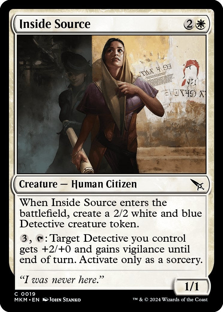 Image for Inside Source (19) (MKM) - Magic: The Gathering
