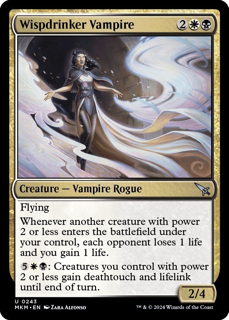 Image for Wispdrinker Vampire (243) (MKM) - Magic: The Gathering
